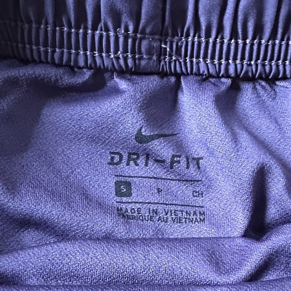Nike Women's Dark Purple Athletic Shorts - Picture 4 of 6